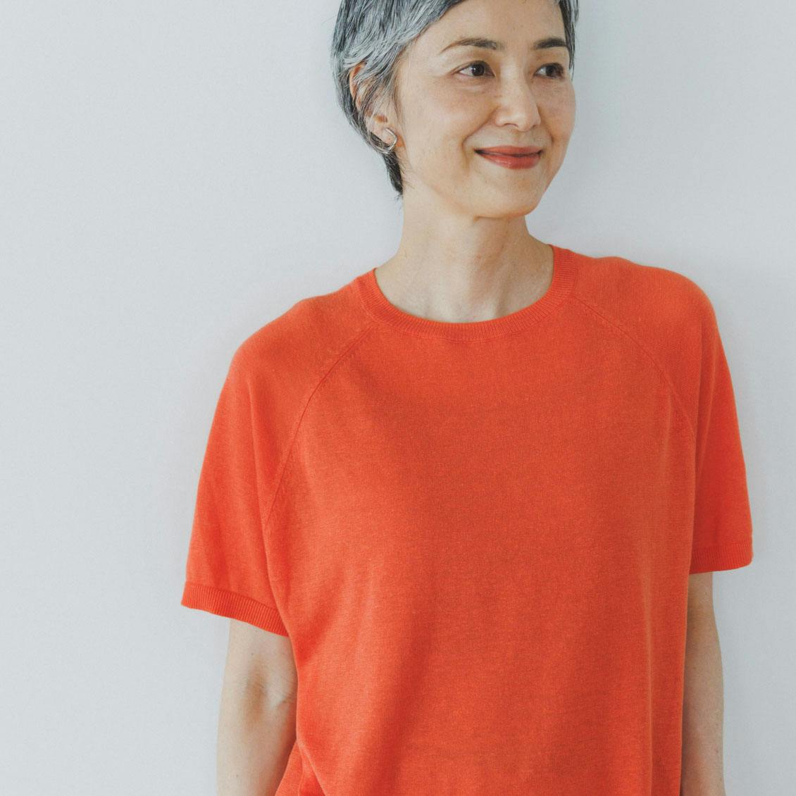 夏のコーデを、あたらしく」大人のためのシアーニット - 北欧