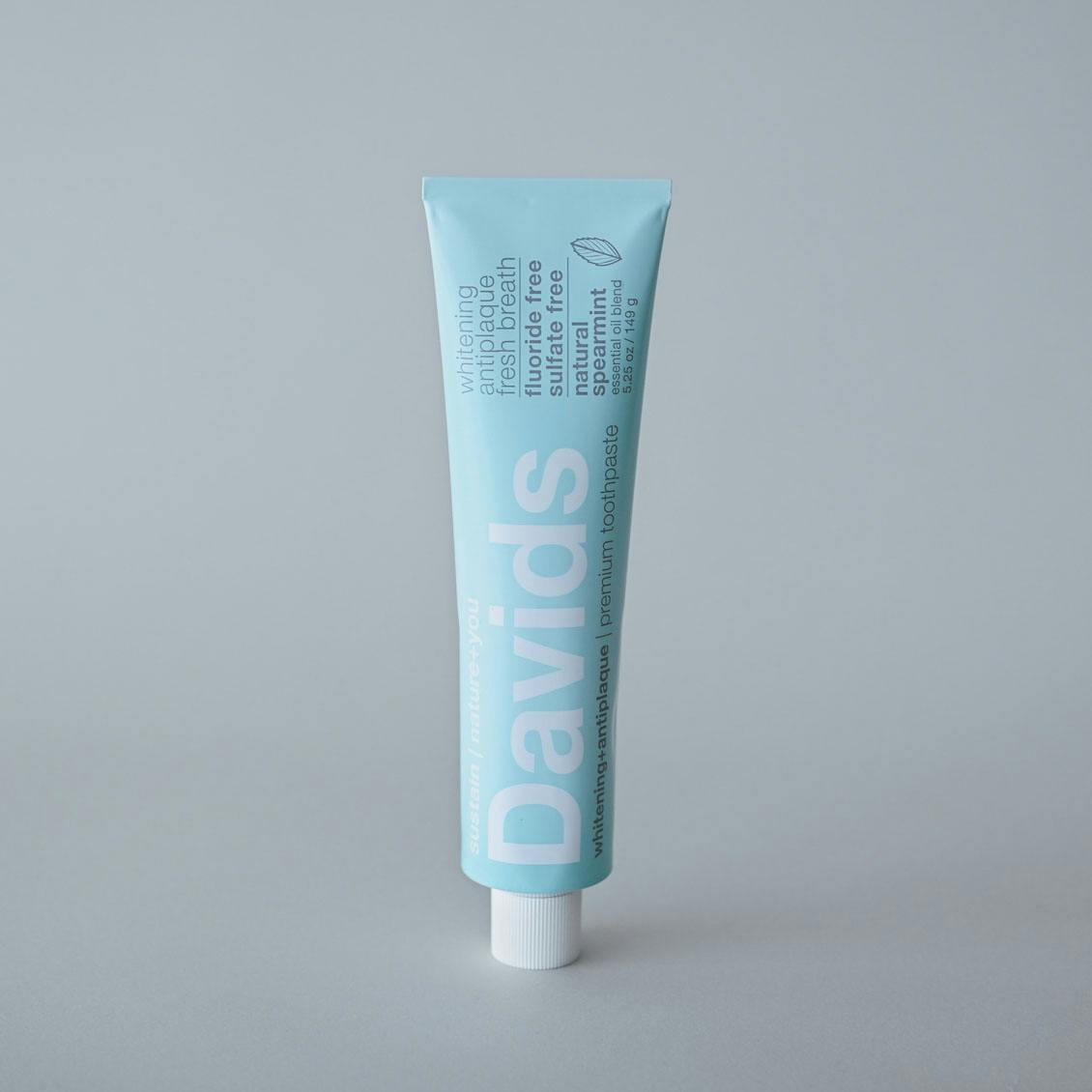 Davids / ホワイトニングトゥースペースト / 歯磨き粉（スペアミント）の商品写真