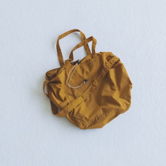 NIZYU KANO / ポケッタブル / 3wayトートバッグ(マスタード)の商品写真