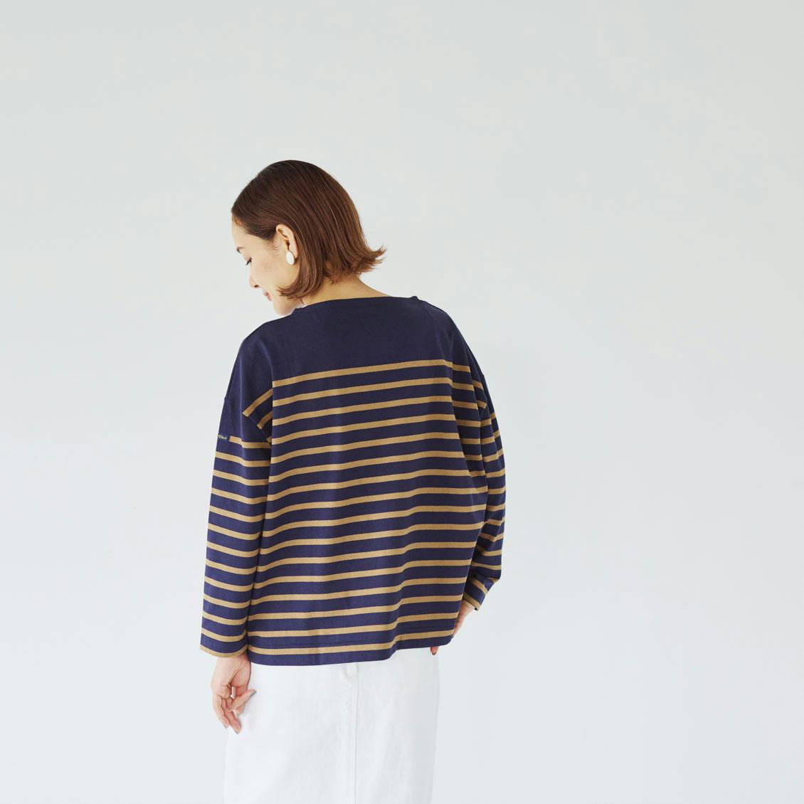 【新品】Le minorジャーナルスタンダード　ボーダー（ワイン＆ネイビー） ジャーナルスタンダード JOURNAL STANDARD LE MINOR⁄ルミノア