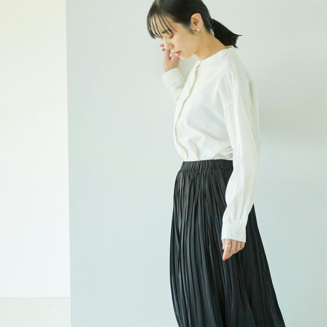 日本正規代理店 北欧暮らしの道具店 sosotto プリーツスカート - スカート