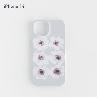 iPhoneケース / iPhone14 / アネモネの押し花の商品写真