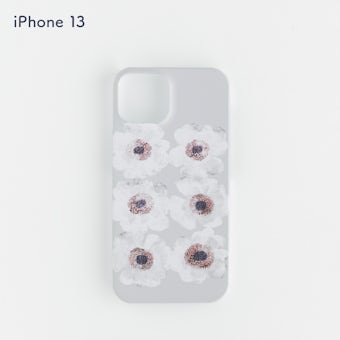 iPhoneケース / iPhone13 / アネモネの押し花の商品写真