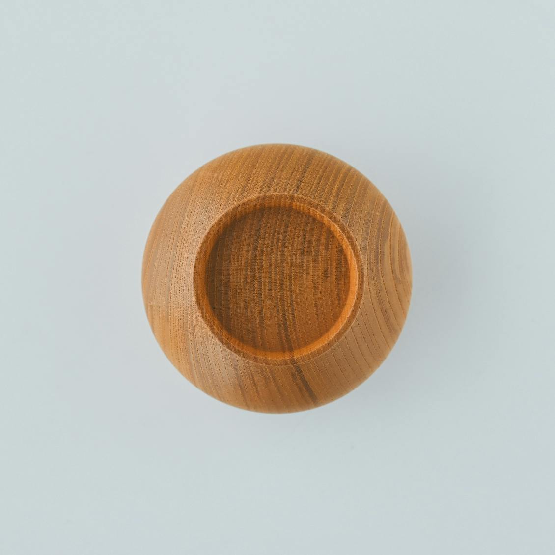 白鷺木工 / お椀 / ナチュラル・漆茶 - 北欧、暮らしの道具店