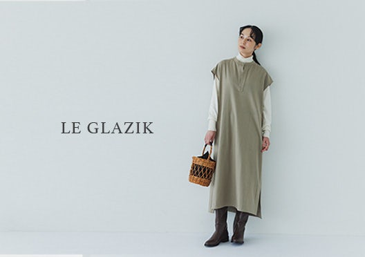 LE GLAZIK / ル グラジック / ウールワンピースの画像