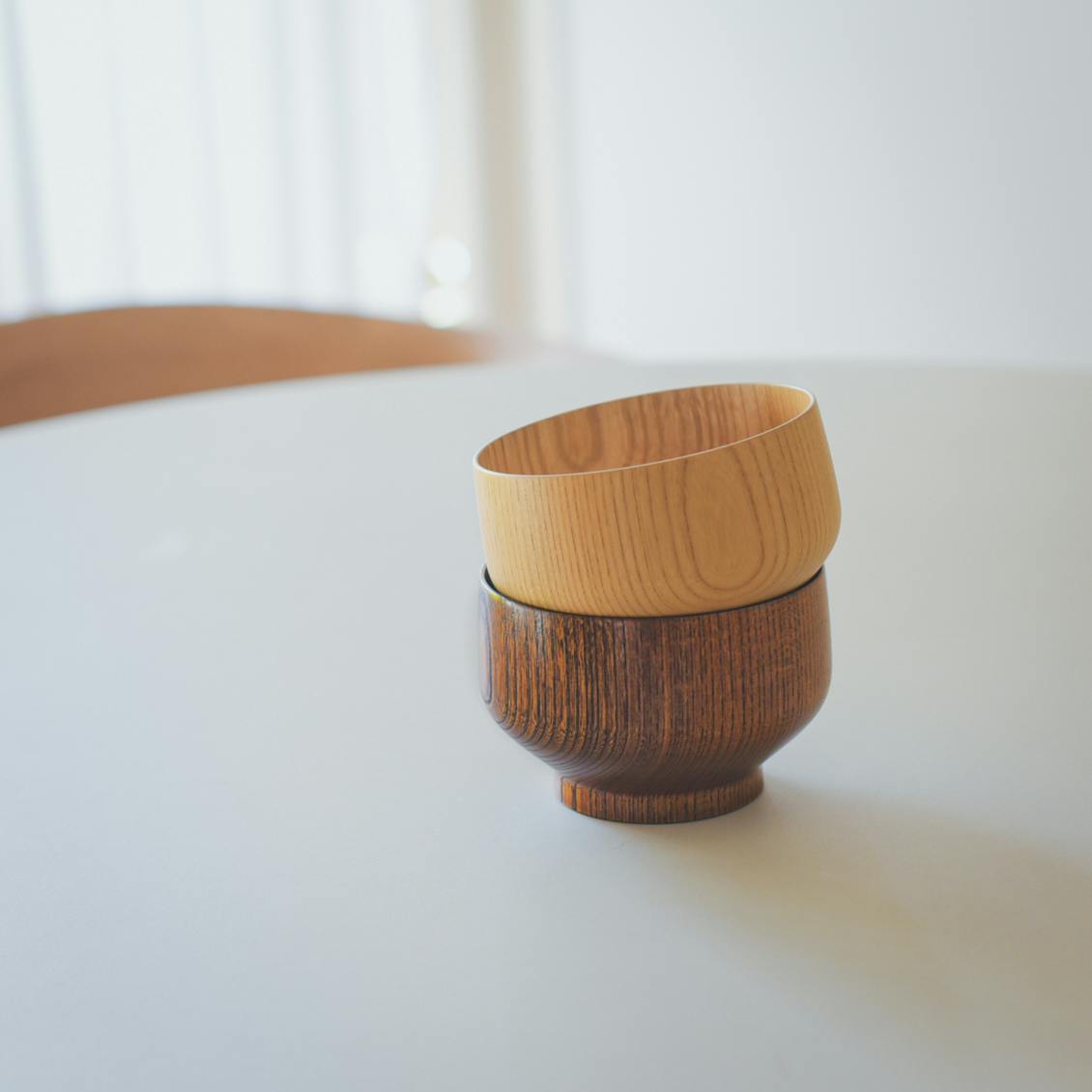 白鷺木工 / お椀 / ナチュラル・漆茶 - 北欧、暮らしの道具店 白鷺木工 / お椀 / ナチュラル・漆茶 - 北欧、暮らしの道具店