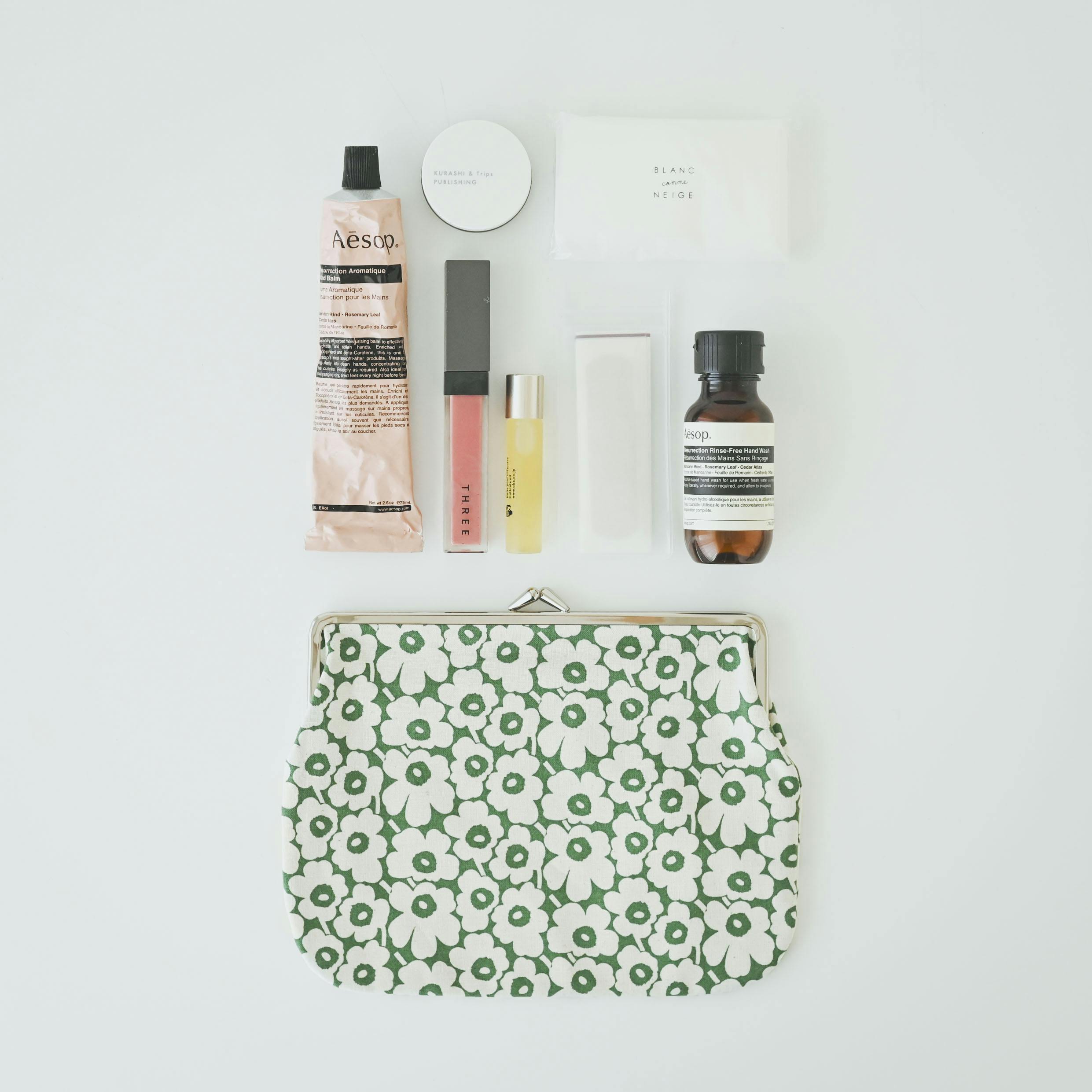 Marimekko / マリメッコ / Pikkuinen Unikko / がま口ポーチ