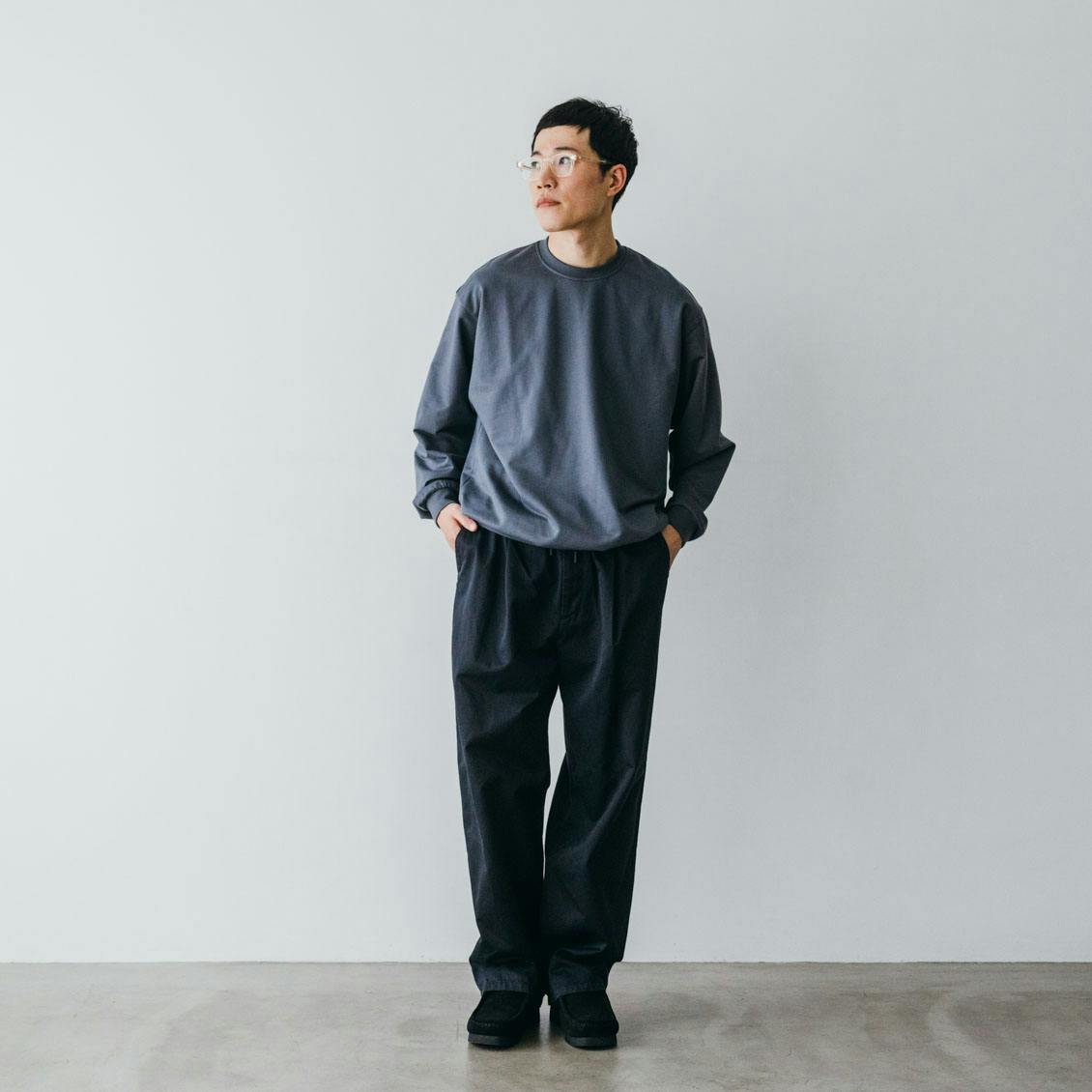 NORMALLY / スビンコットン長袖プルオーバー（ユニセックス3