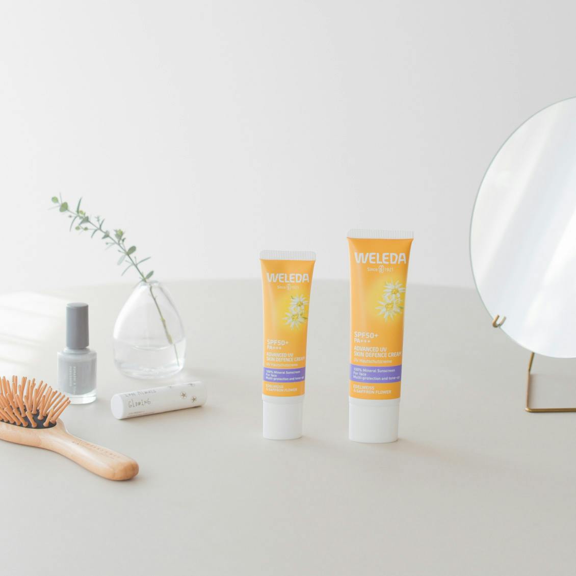 WELEDA / エーデルワイス UVバリアクリーム / 60ml（日焼け止め