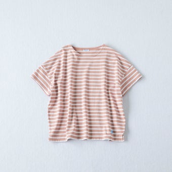 【今季終了】ORCIVAL / オーシバル / ボーダーカットソー(ピンク)の商品写真