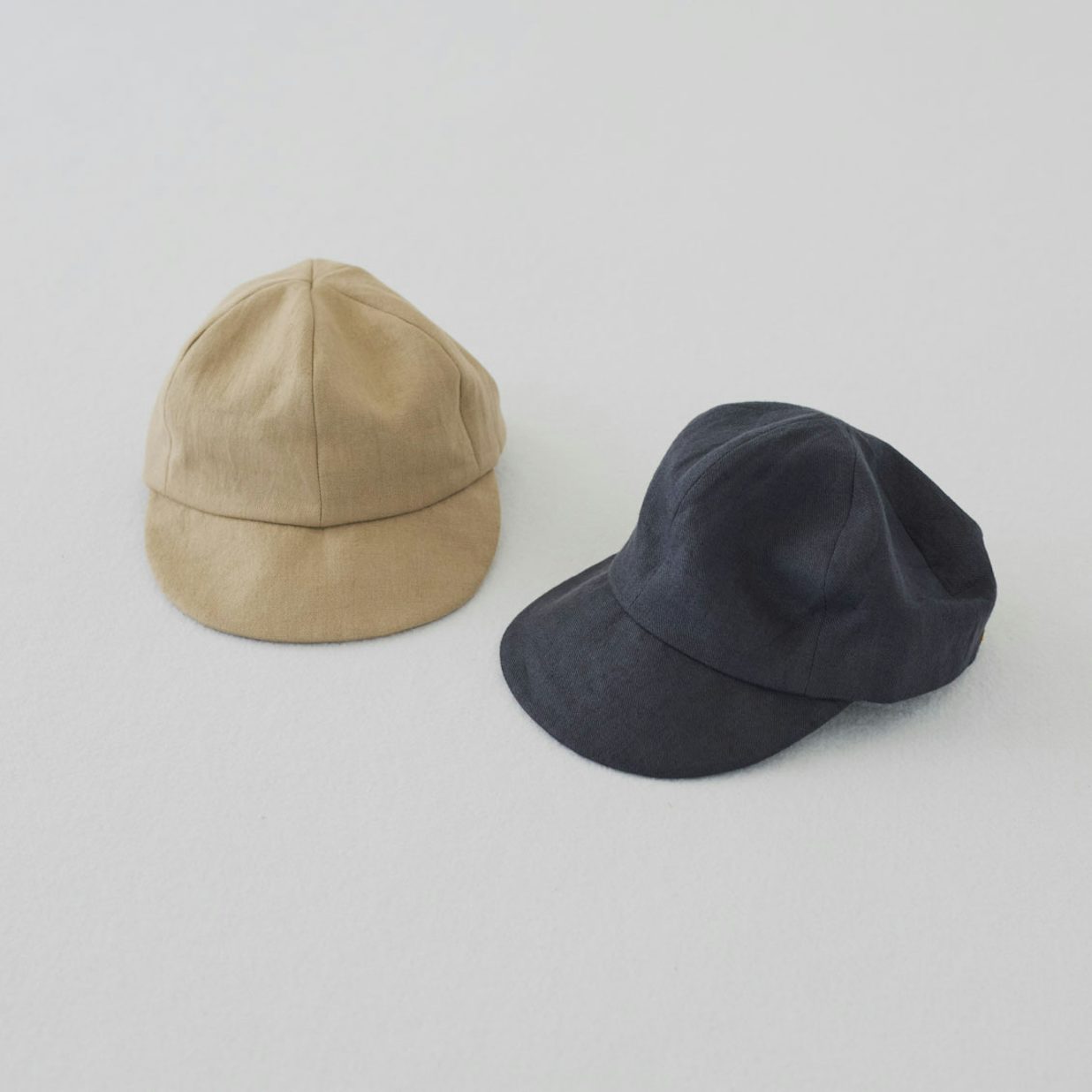 Nine Tailor / ナインテーラー / リネンキャップ(カーキ Nine Tailor / ナインテーラー / リネンキャップ(カーキ