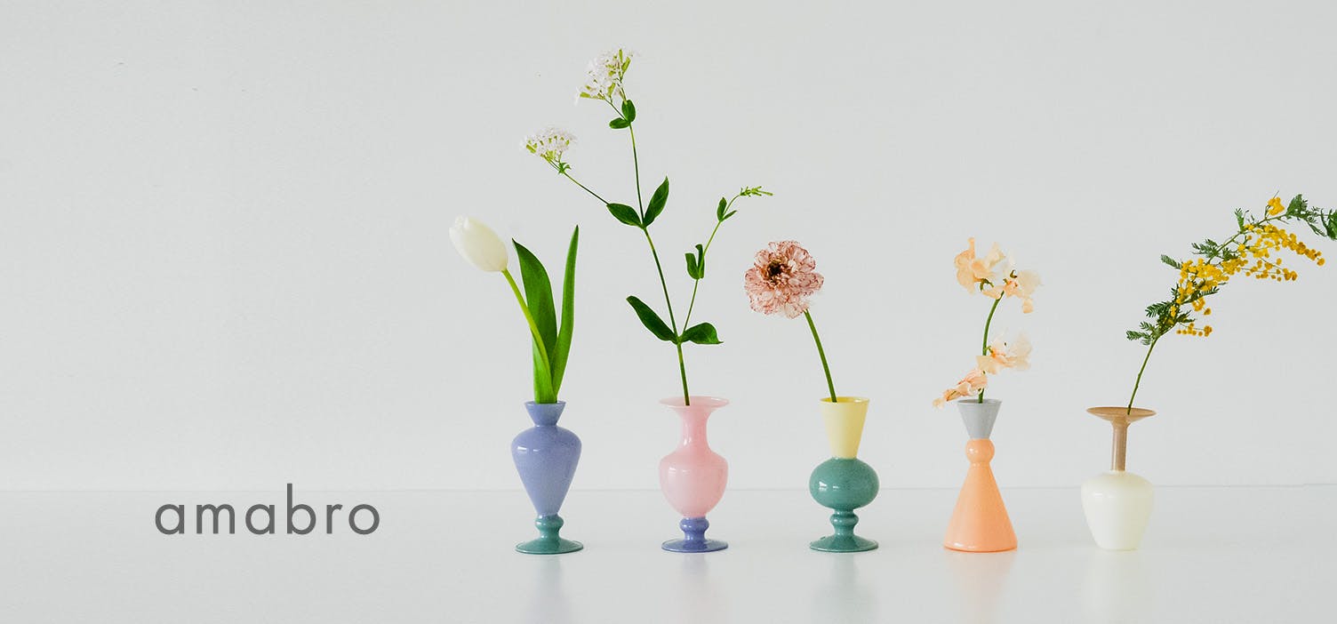 一輪でも、お花がなくても。amabroのミニベース