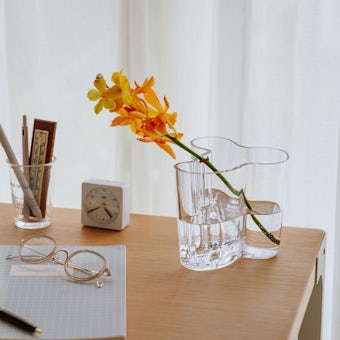 iittala/イッタラ/Alvar Aalto/アルヴァ・アアルト/ 花瓶 120mm クリアの商品写真