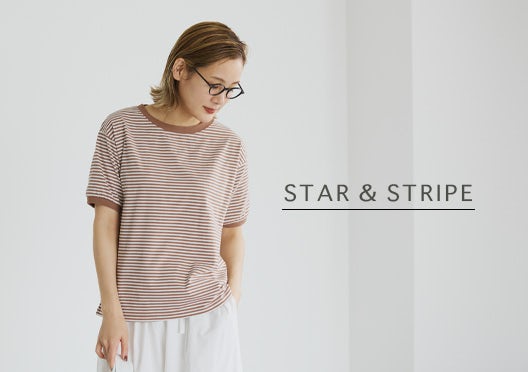 STAR＆STRIPE / ボーダーTシャツの画像