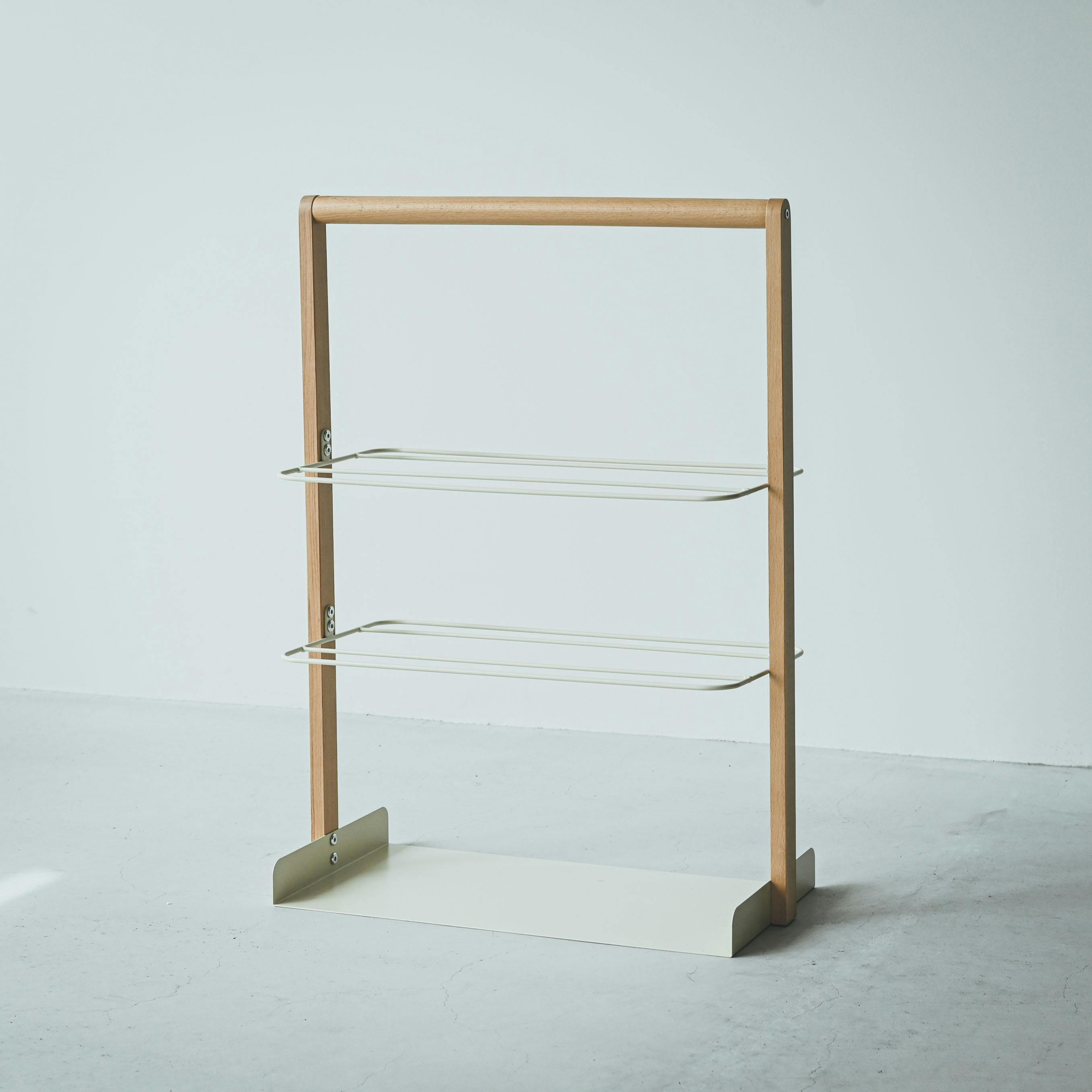 Mash / エントランスラック / シューズラック（ホワイト）の商品写真