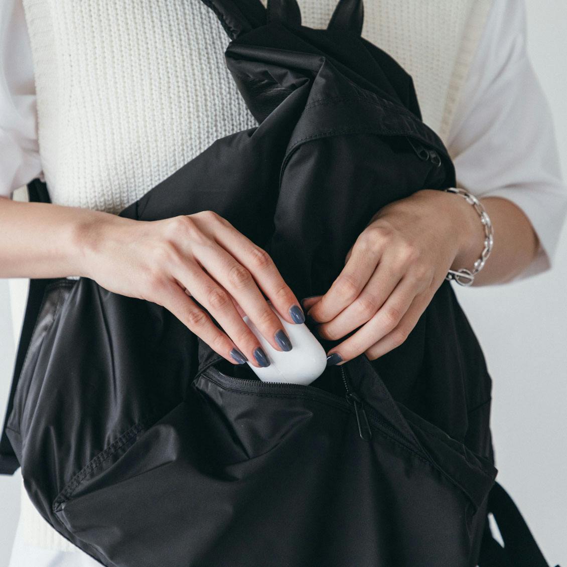 NORMALLY / バックパック / ブラック - 北欧、暮らしの道具店