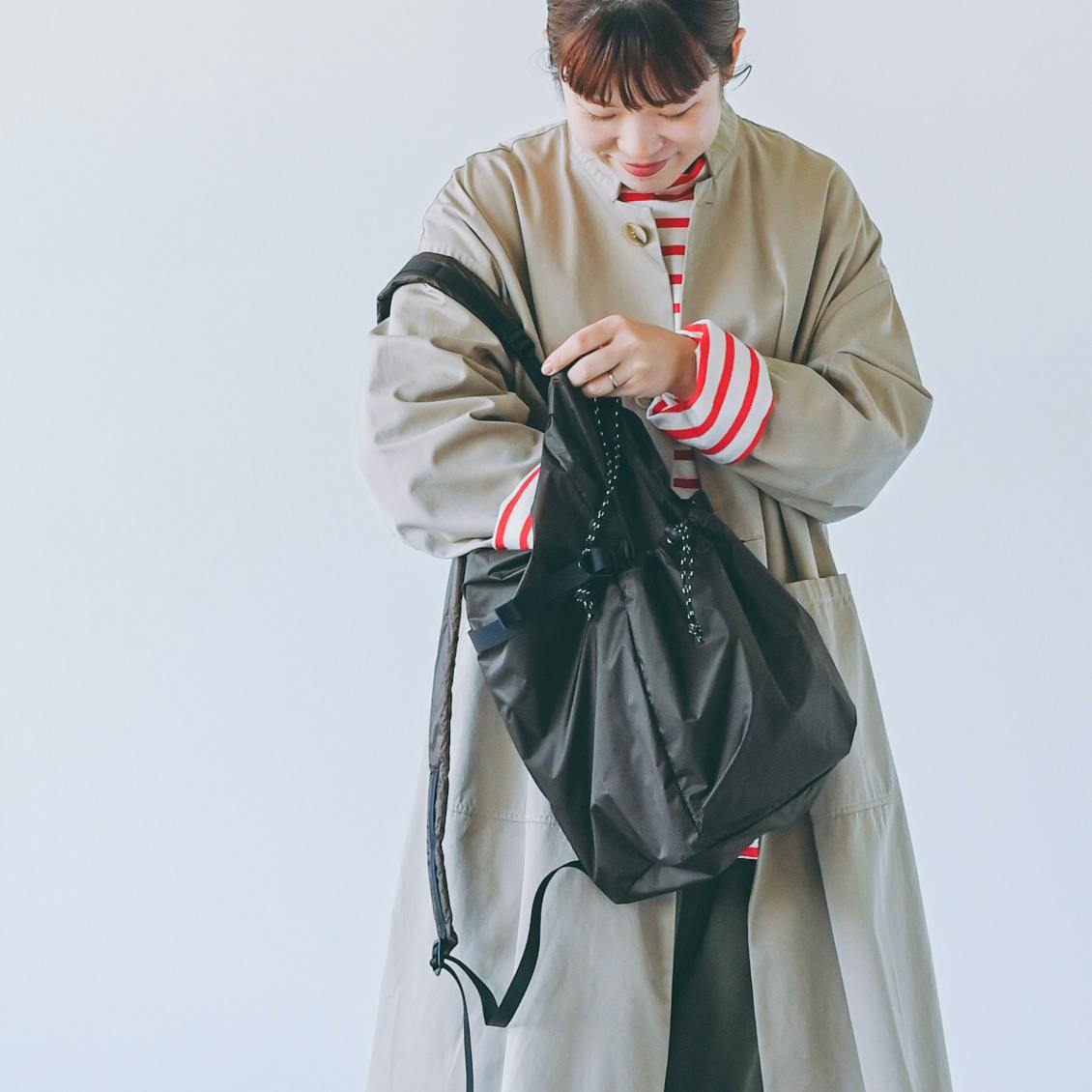 StitchandSew /ナイロンバックパック　【北欧暮らしの道具店】 StitchandSew / ステッチアンドソー / ナイロンバックパック