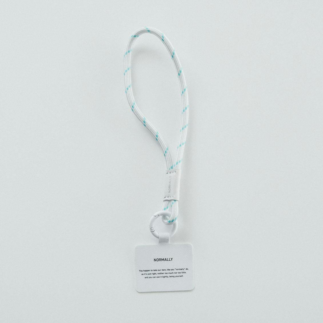 NORMALLY / モバイルストラップ（ハンド）/ ホワイトブルーの商品写真