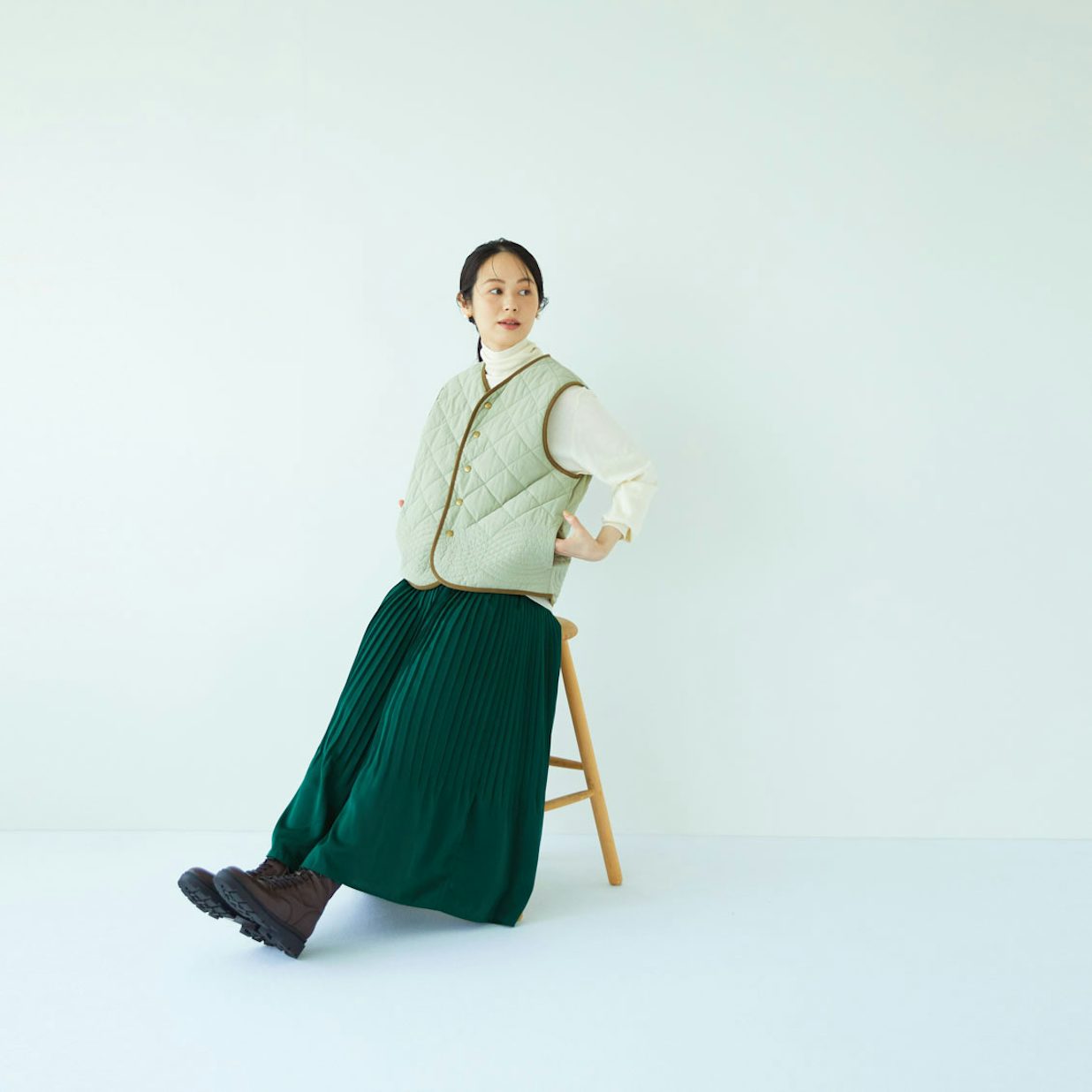 sosotto / ソソット / プリーツスカート - 北欧、暮らしの道具店 sosotto / ソソット / プリーツスカート - 北欧、暮らしの道具店