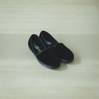 Alberola / ベロアスリッポン / ブラック / サイズ35 (22.5cm)の商品写真