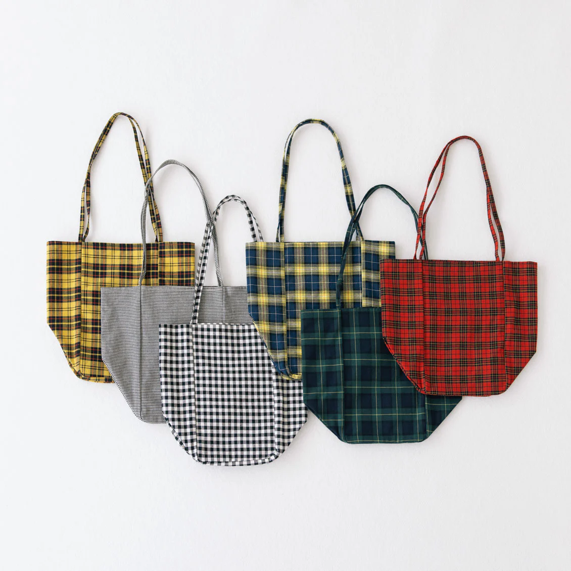 当店別注】MORMYRUS / モルミルス / チェック柄トートバッグ（全6種類 