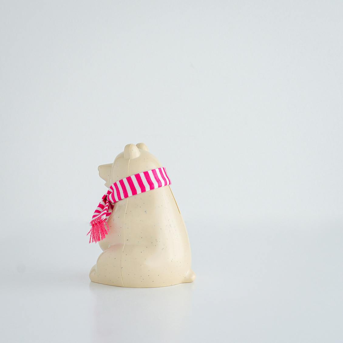 数量限定】マフラー付き白くま貯金箱 / Polar Bear Money BOX