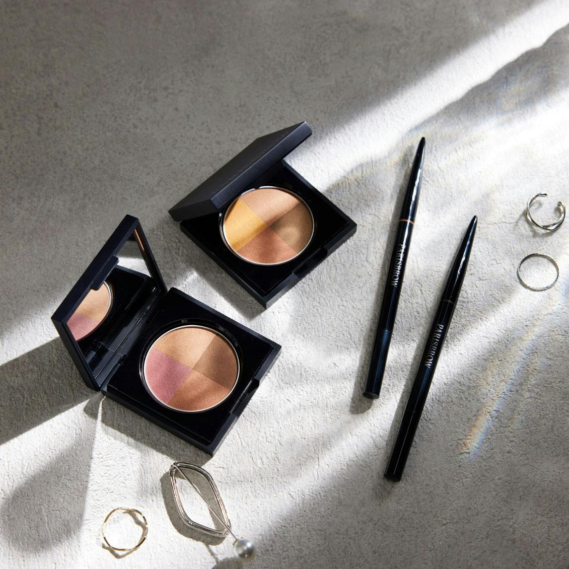 パリブロウ パーフェクトアイ&ブロウパレット＋ミニブラシ3本セット パリブロウ パーフェクトアイ&ブロウパレット＋ミニブラシ3本