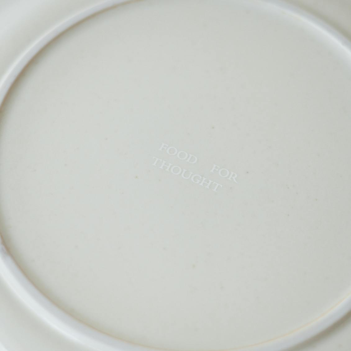 FOOD FOR THOUGHT 花リムプレートL（25cm） - 北欧、暮らしの道具店