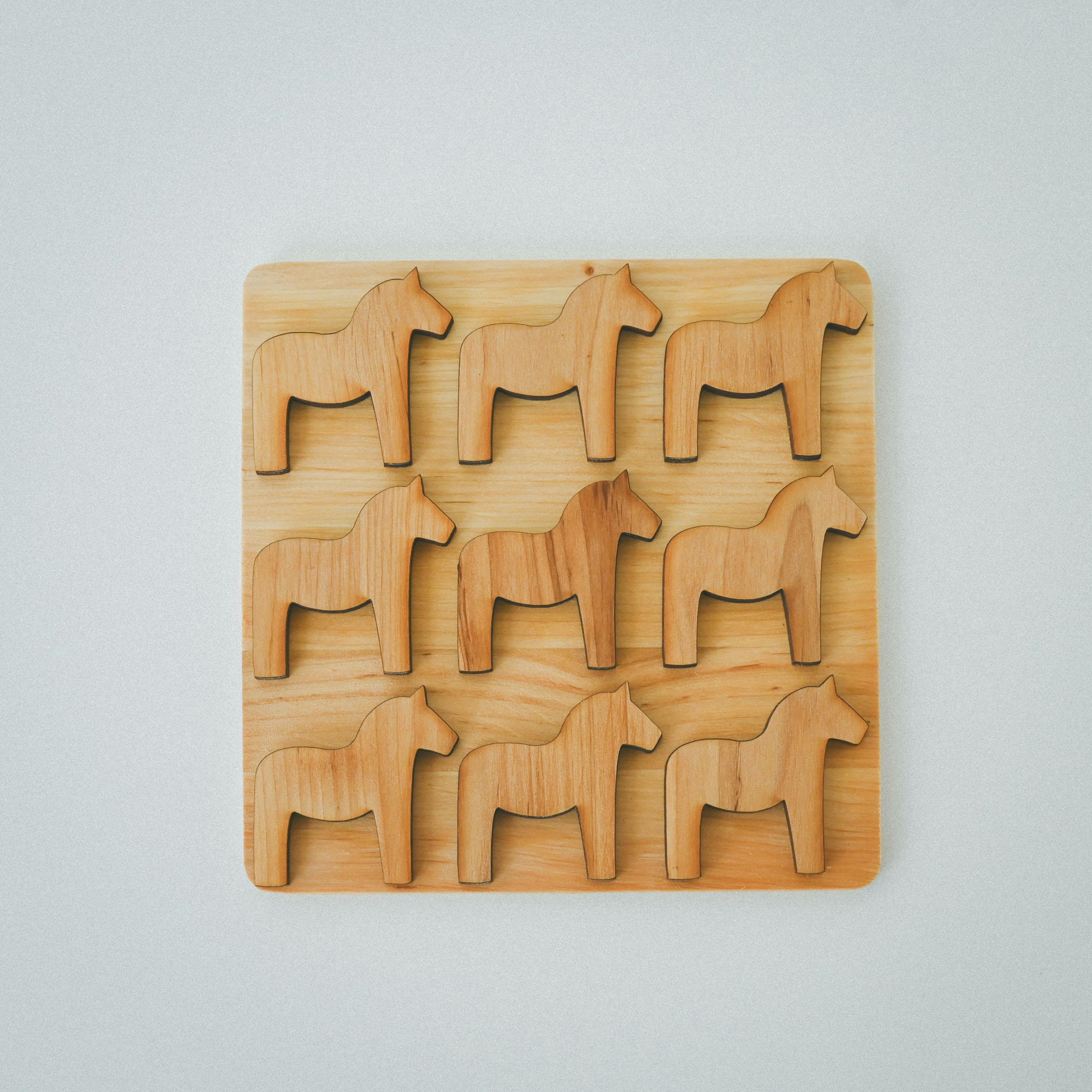 ヘムスロイド / SKANDINAVISK HEMSLOJD / 鍋敷き（ダーラナホース）の商品写真