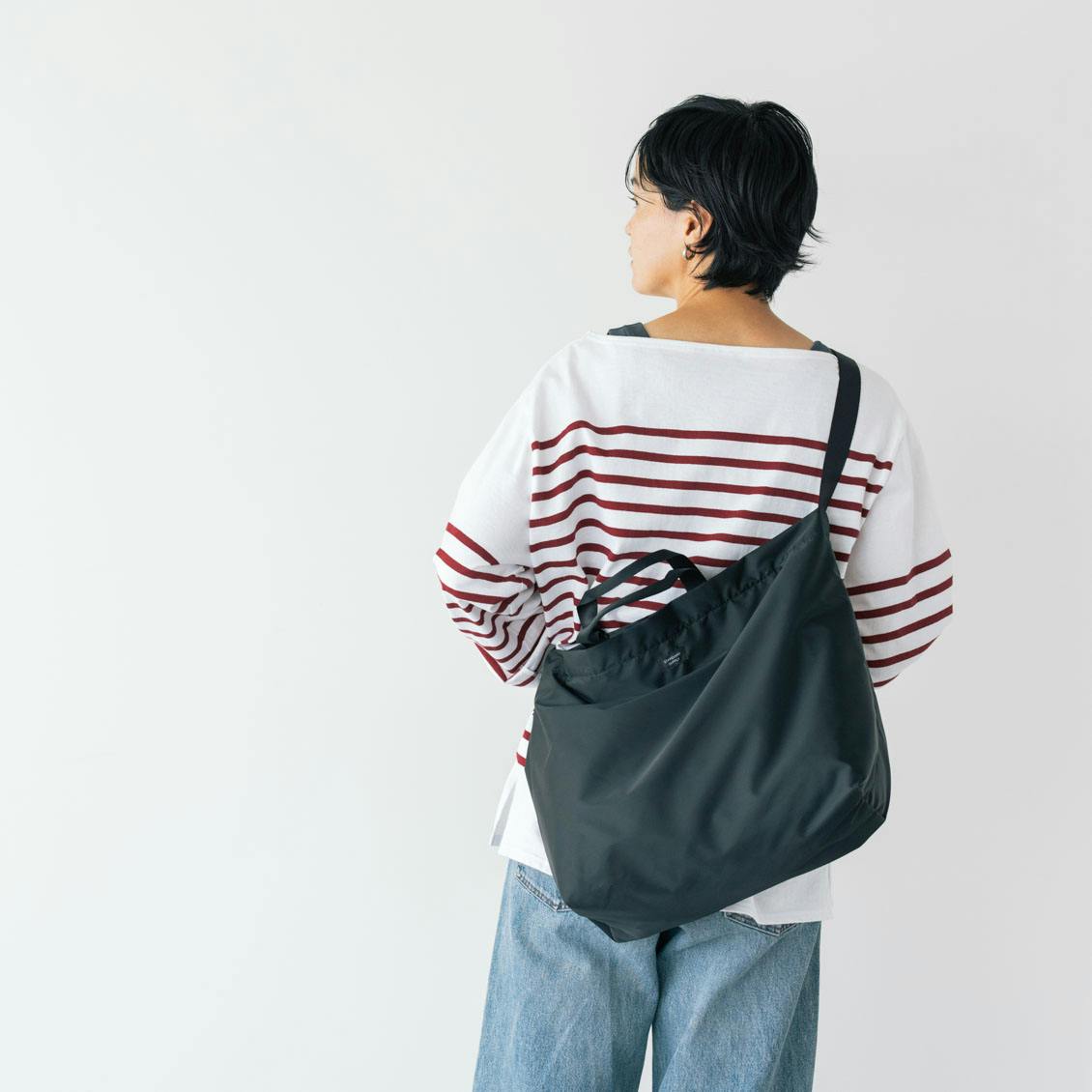 【別注】スタンダードサプライ / 2WAYで使えるペアレンツバッグ（ブラック）の商品写真