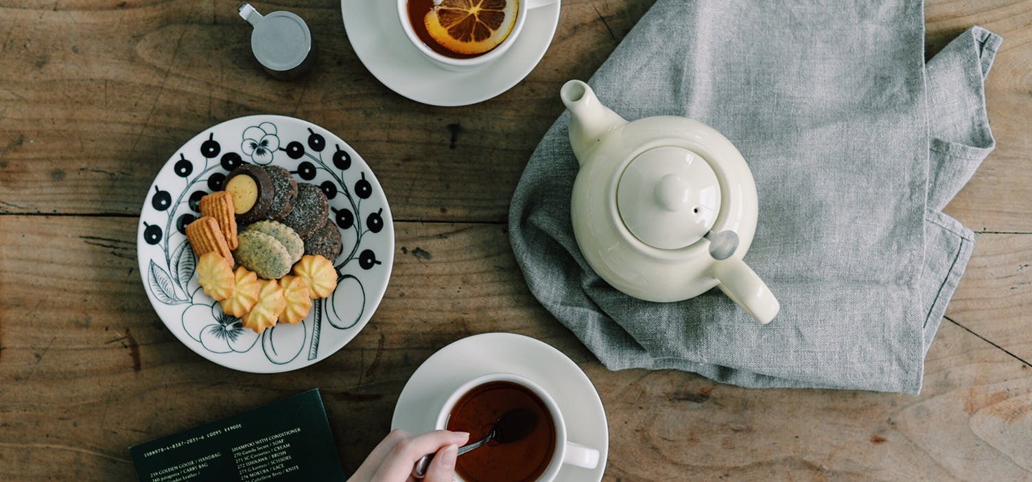 ぽってりフォルムが愛らしい、ロンドン生まれのティーポット