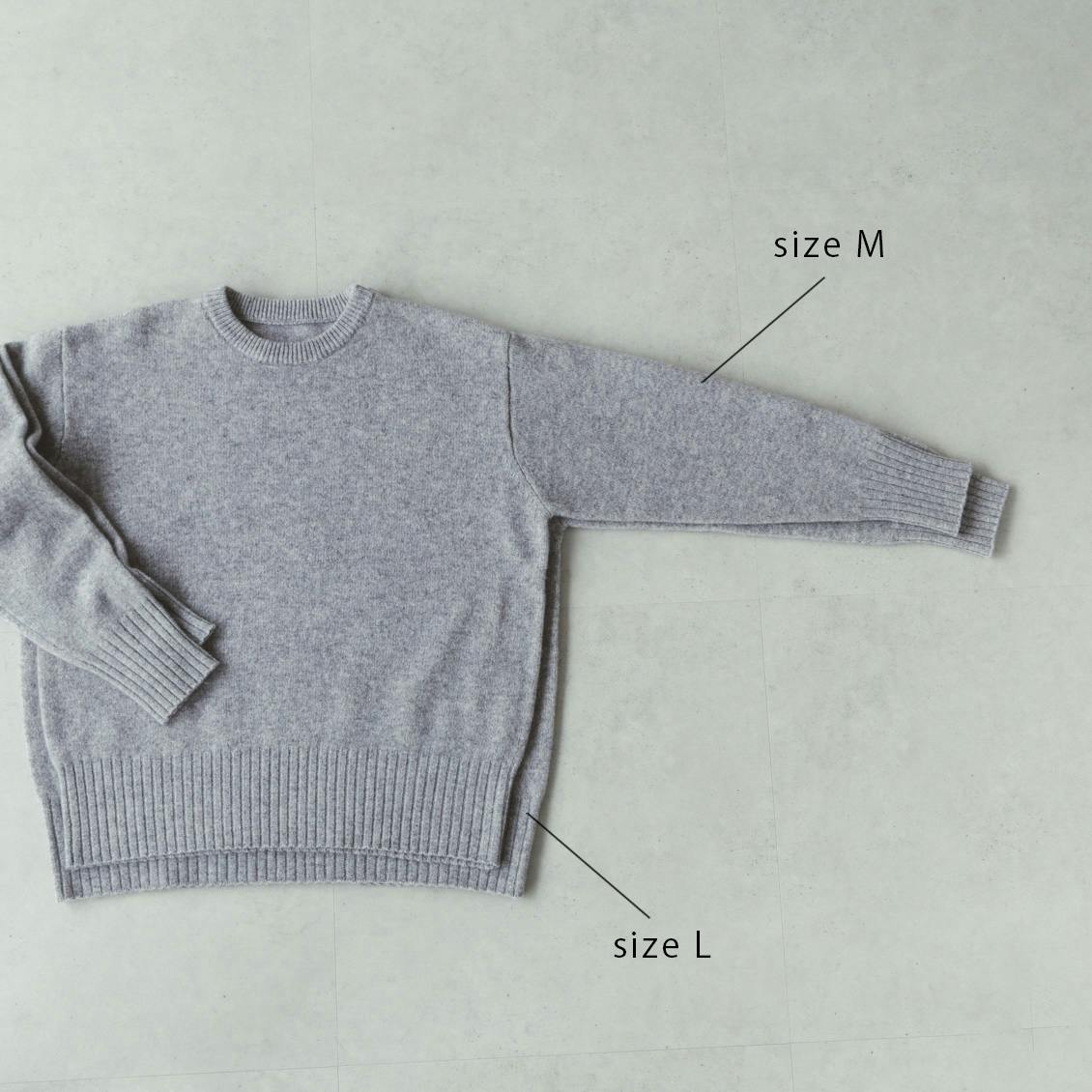 新色追加＆再入荷】ふんわり軽く暖かな「ウールカシミヤのベーシックニット」に、新色のペールグリーンが仲間入りです！ - 北欧、暮らしの道具店