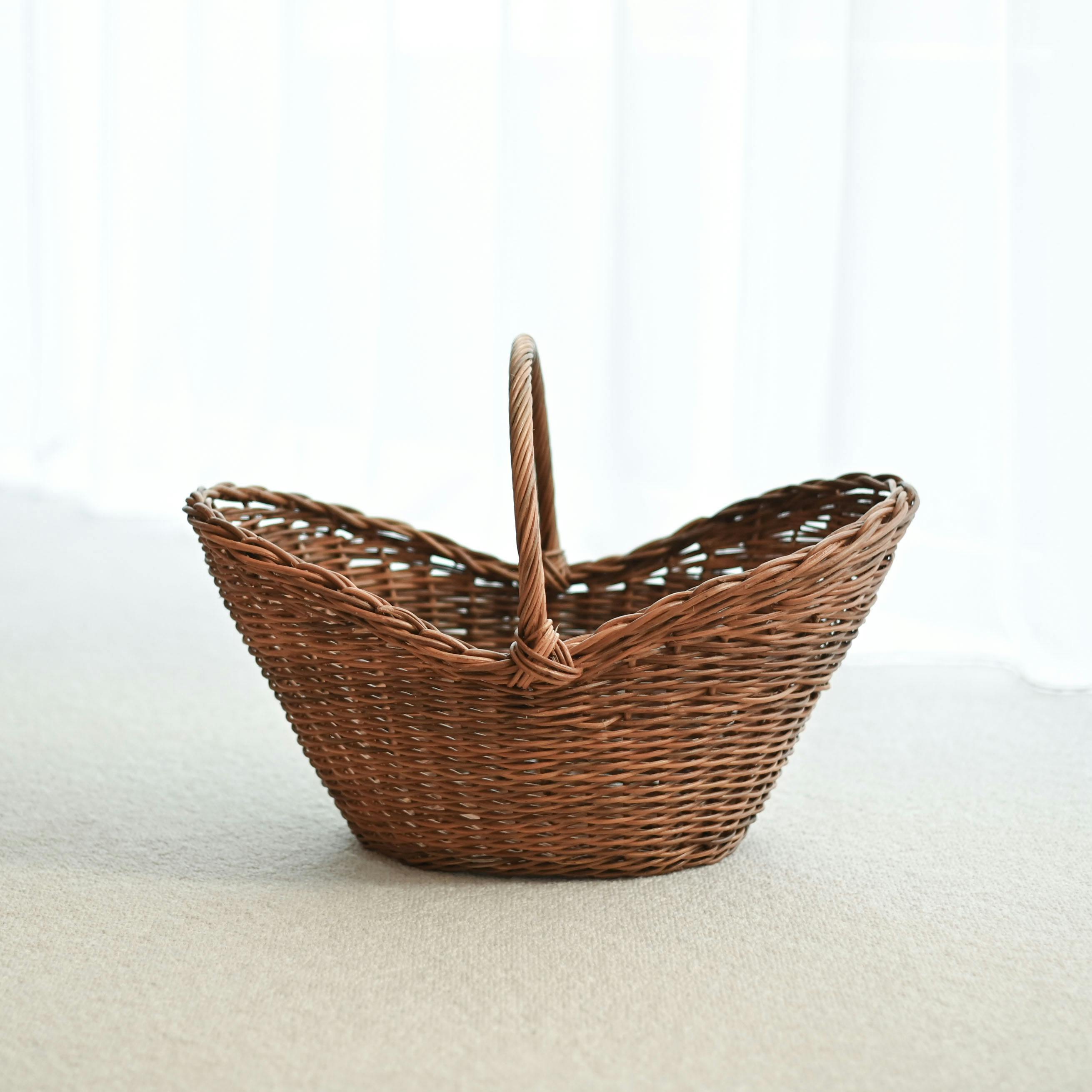 愛しい景色をつくる」オブジェのような天然ラタンかご / boat