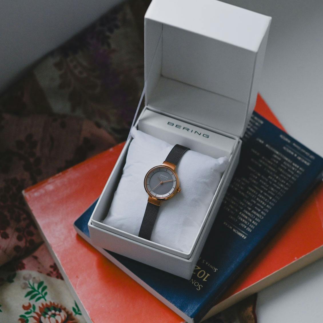 Bering Watch Scandinavian Solar 14639-409 Black | eBay