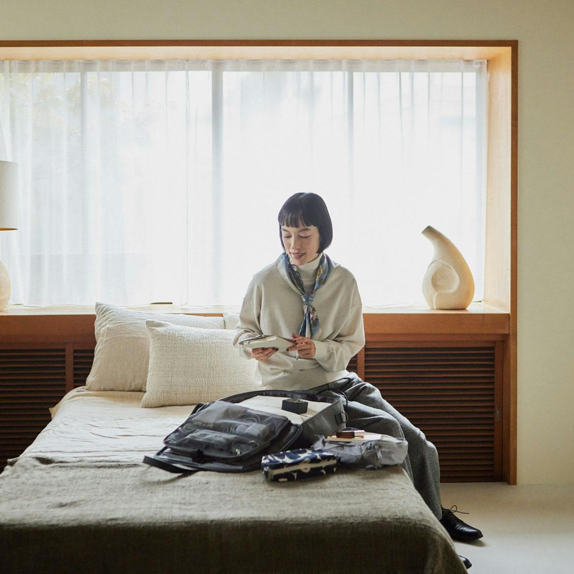 憧れを連れていく」スーツケースみたいに使えるボストンバッグ