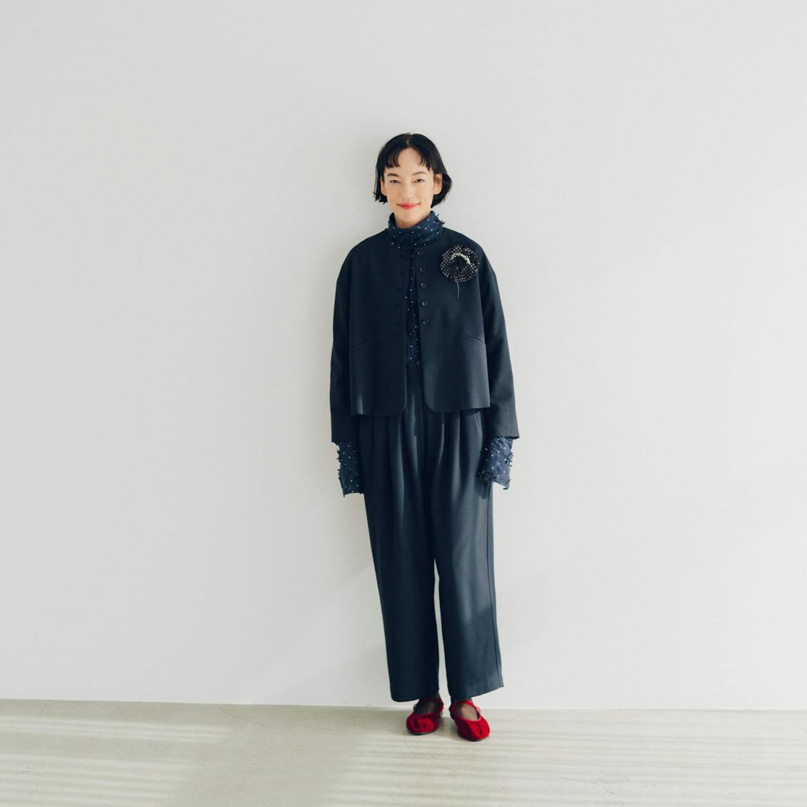 私らしく、ハレの日を」シワになりにくいフォーマルパンツ