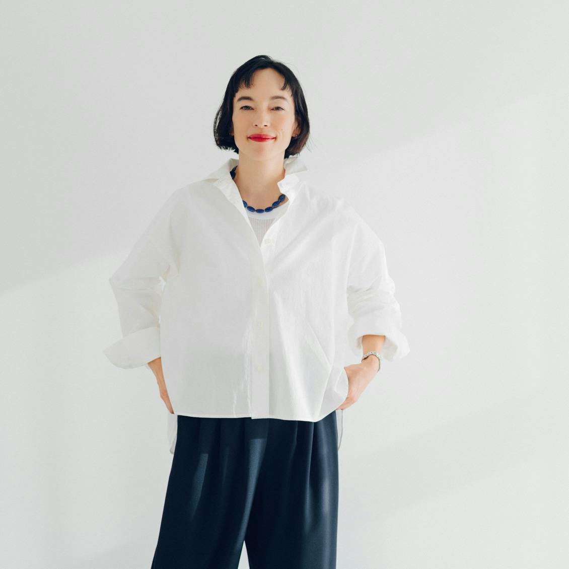 私らしく、ハレの日を」シワになりにくいフォーマルパンツ