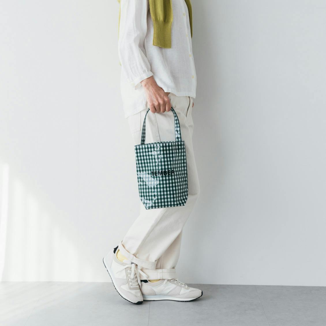 TEMBEA / テンベア/ BAGUETTE TOTE / MINI（グリーン）の商品写真