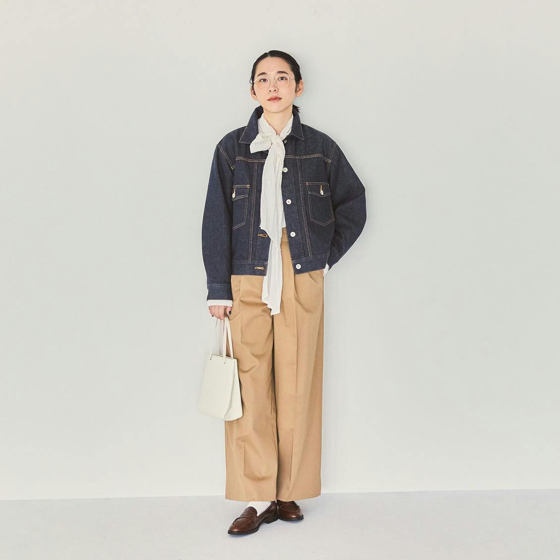 柔らか、かろやか」新定番のデニムジャケット（S・Mサイズ