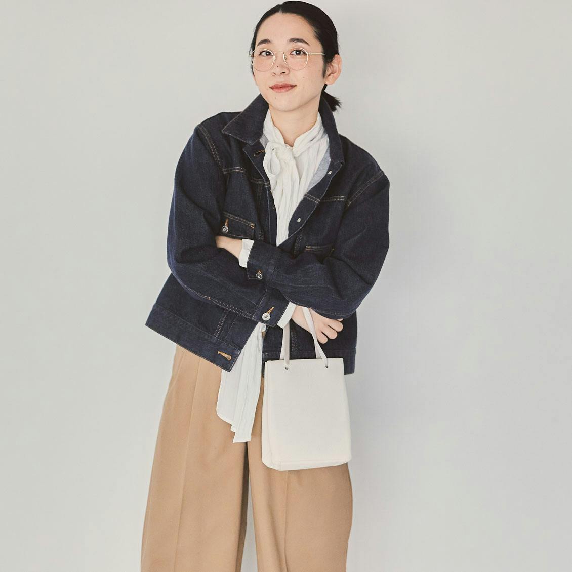 柔らか、かろやか」新定番のデニムジャケット（S・Mサイズ