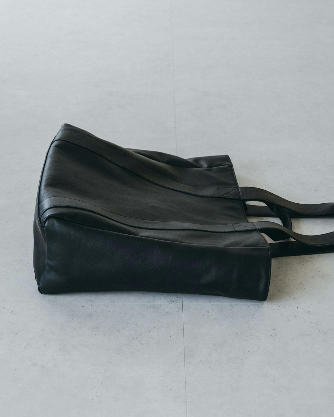 ［未使用］北欧暮らしの道具店　ART BROWN レザーベルト　ブラック ART BROWN / レザーベルト - 北欧、暮らしの道具店
