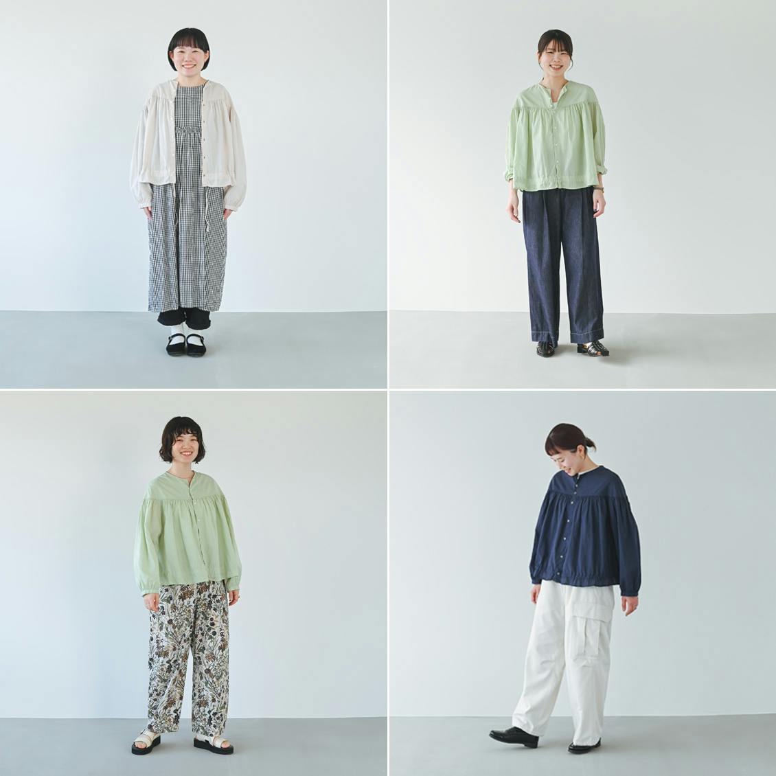 grin / グリン / コットンギャザーブラウス16,500 円 (税込) grin / グリン / コットンギャザーブラウス - 北欧、暮らしの道具店
