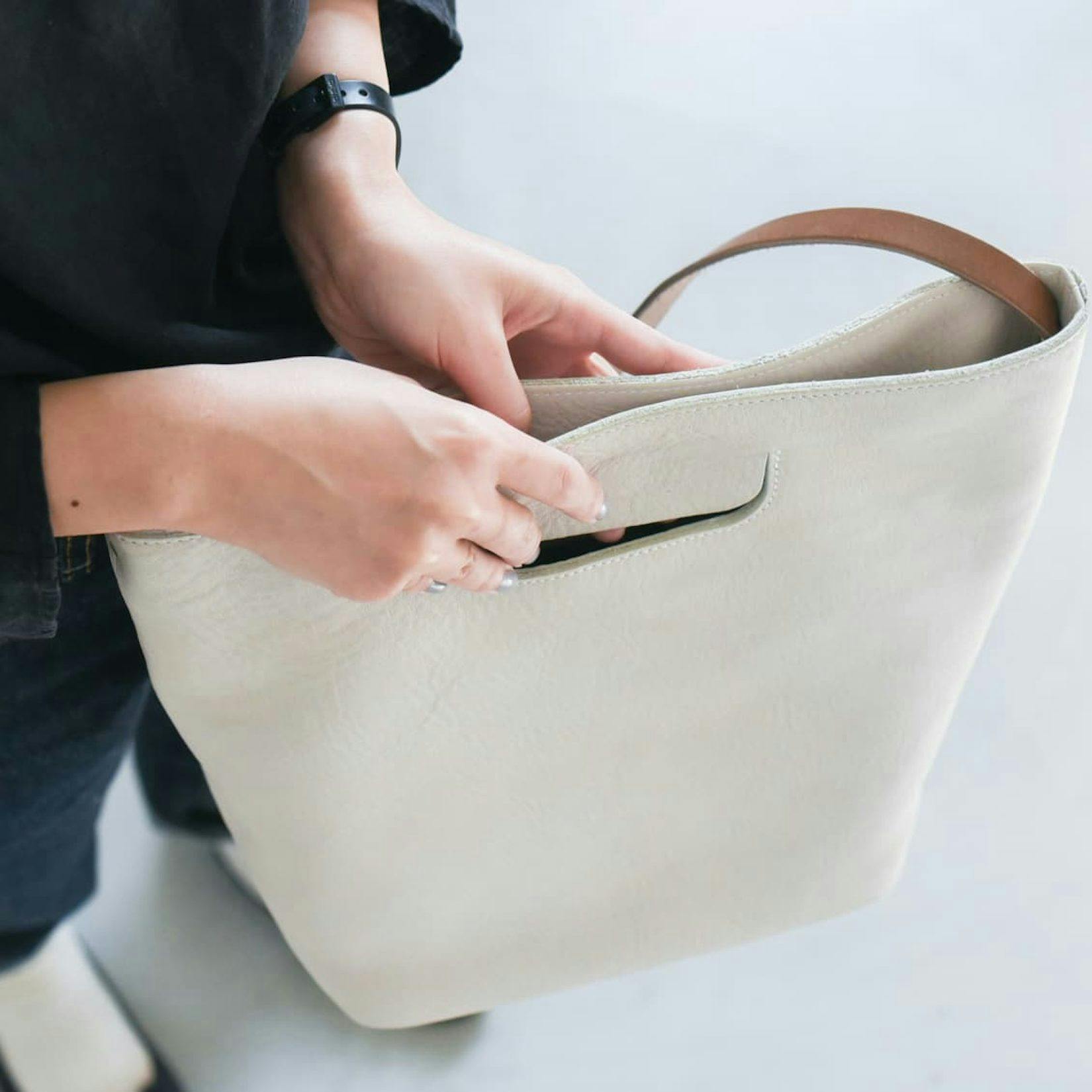 Ense / 2WAYレザートート - 北欧、暮らしの道具店