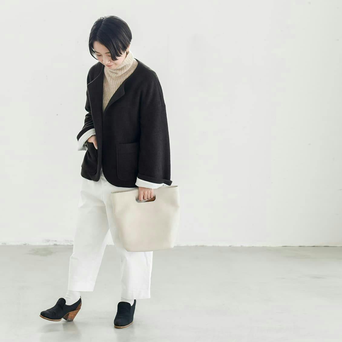 Ense / 2WAYレザートート - 北欧、暮らしの道具店