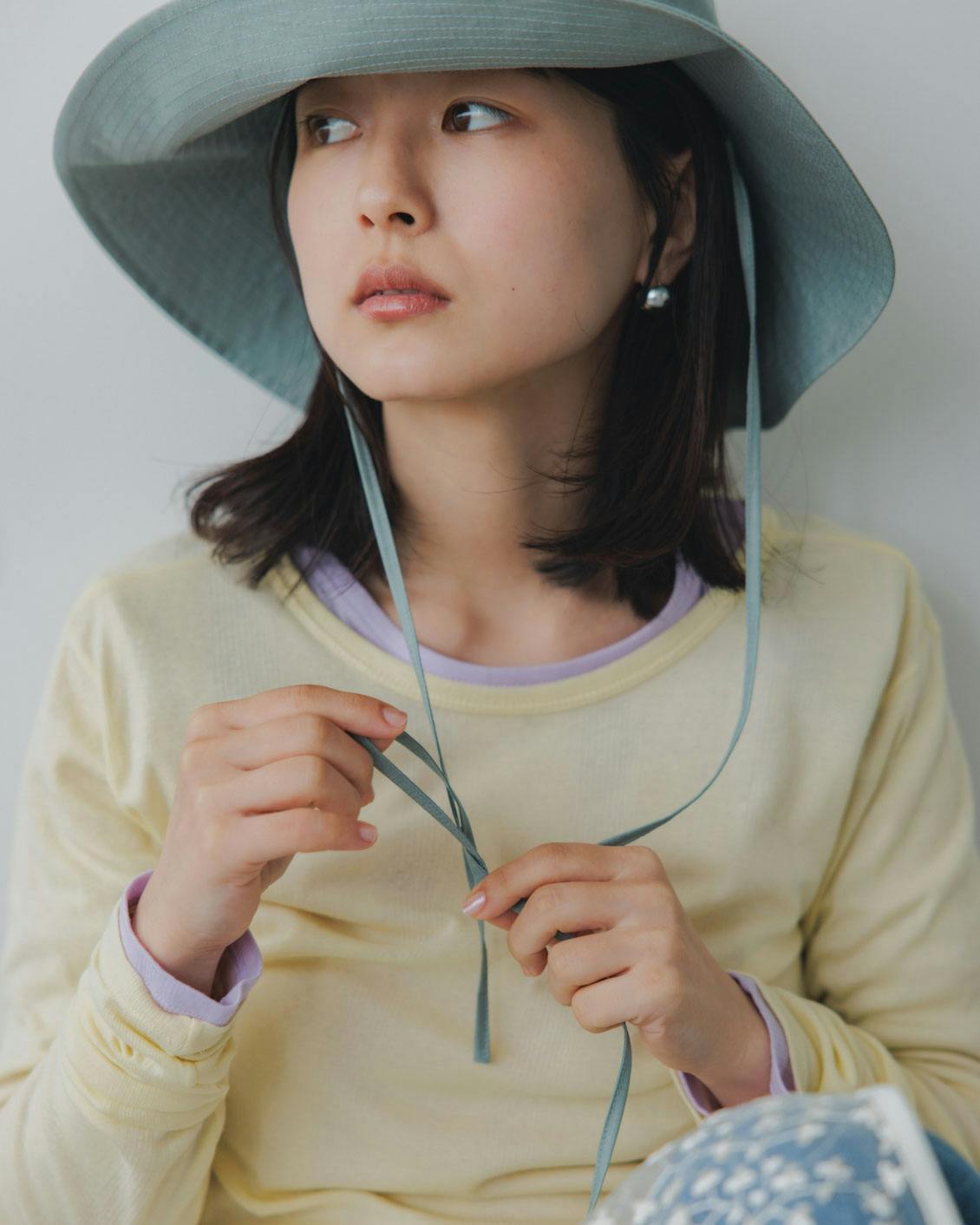 北欧暮らしの道具店　mature ha. アウトドアハット ブルーグリーン 北欧暮らしの道具店 mature ha. アウトドアハット ブルーグリーン