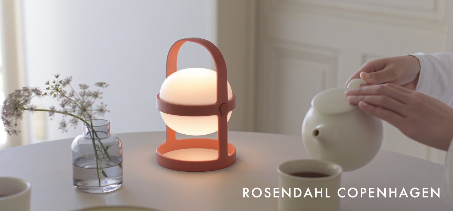 ティータイムのお供にも。心ゆるまるやわらかな灯りのランプ