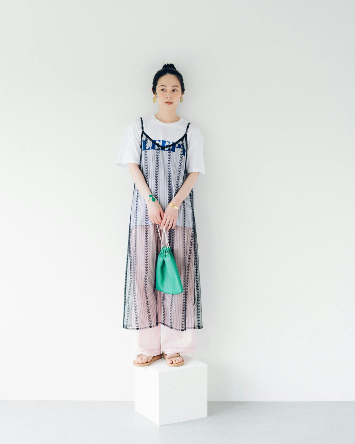 新品＊STAR＆STRIPE / スターアンドストライプ / シアーワンピース 当店別注】STAR＆STRIPE / スターアンドストライプ / シアー