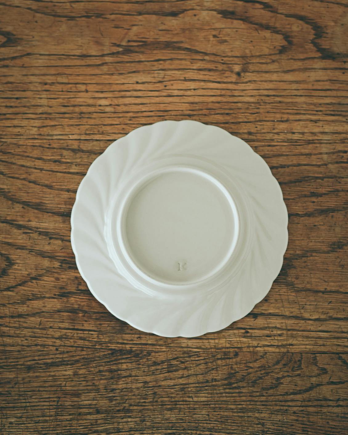 7寸輪花皿 かもめ製作所 2枚 波佐見焼】7寸輪花皿