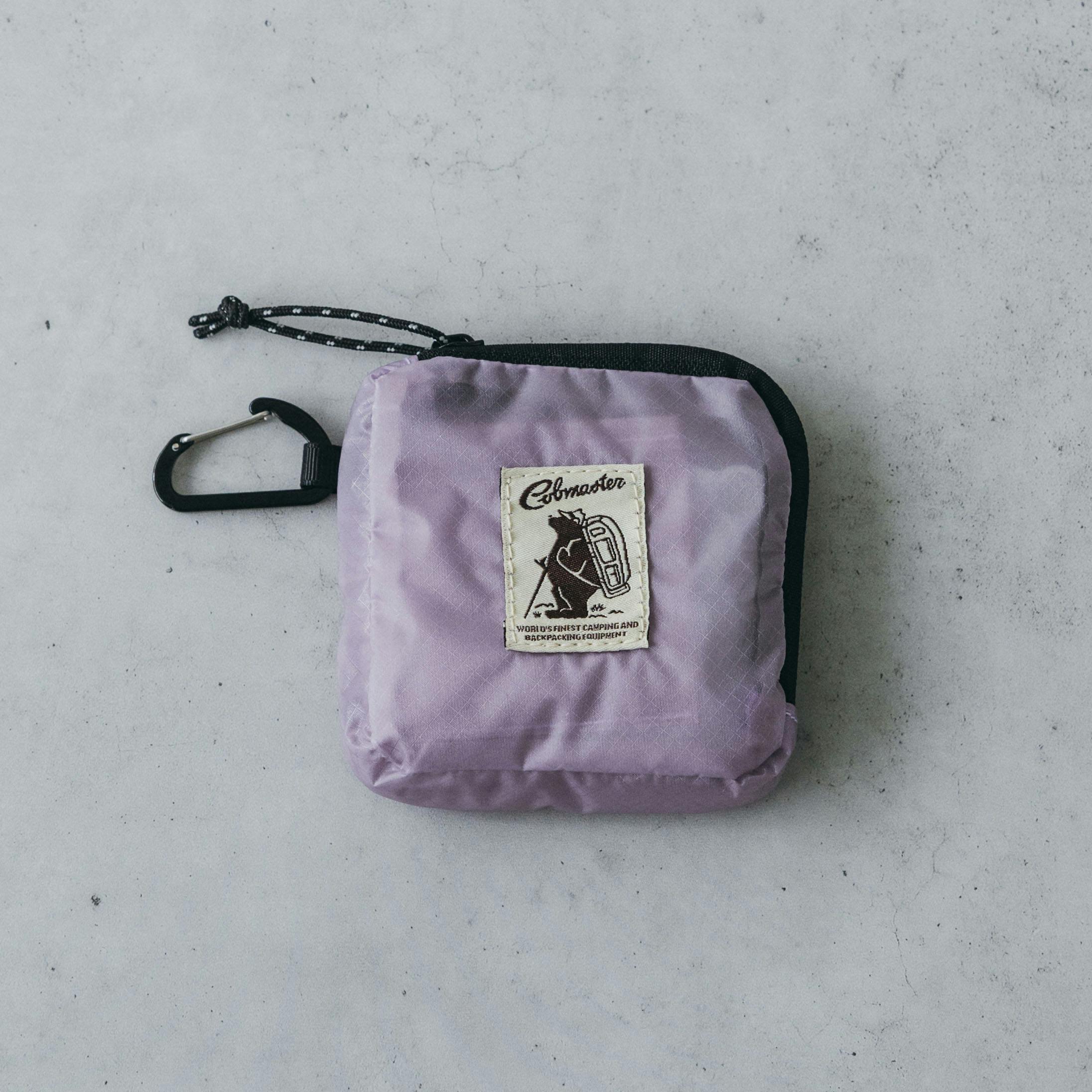 コブマスター / Cobmaster / 正方形ナイロンポーチ（ラベンダー）の商品写真