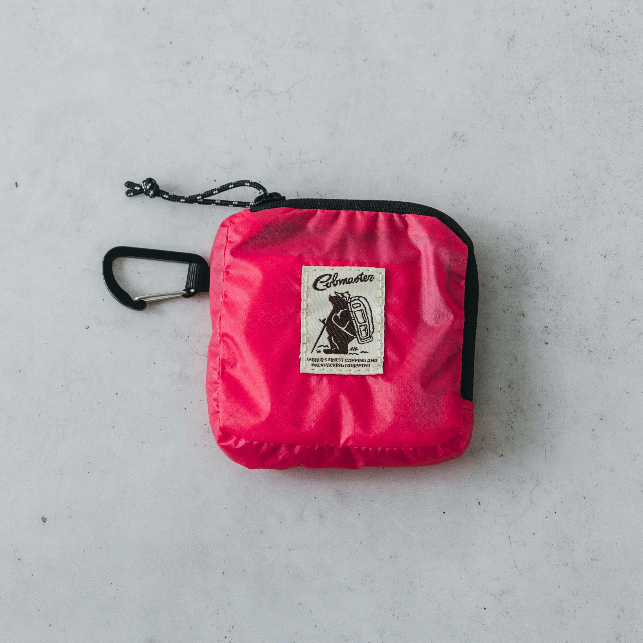 コブマスター / Cobmaster / 正方形ナイロンポーチ（ピンク）の商品写真